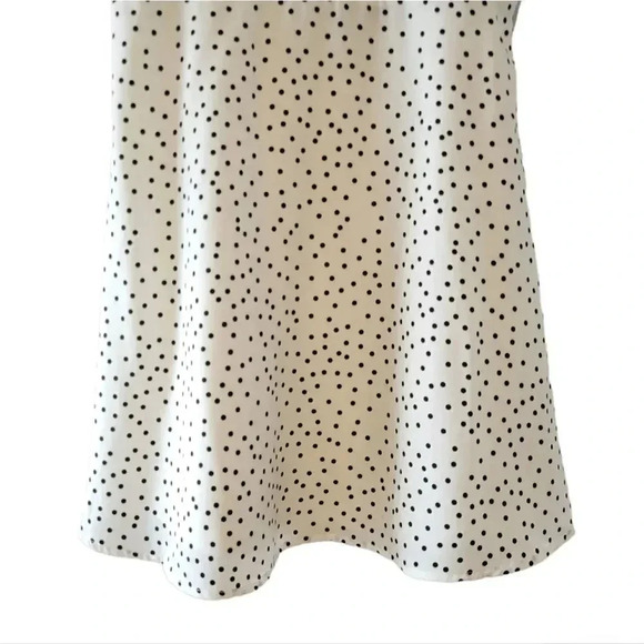 Lulu's Polkadot Spaghetti Strap Mini Casual Sundress Dress White Size Large. - Picture 4 of 11